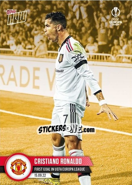 Sticker Cristiano Ronaldo - Now UEFA Champions League 2022-2023 - Second Part
 n. 10ELg - Topps