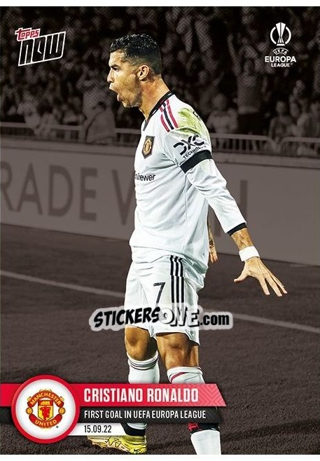 Sticker Cristiano Ronaldo - Now UEFA Champions League 2022-2023 - Second Part
 n. 10ELa - Topps