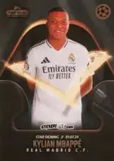 Cromo Kylian Mbappé - Here We Go UCC Summer Signings by Fabrizio Romano 2024-2025
 n. 69 - Topps