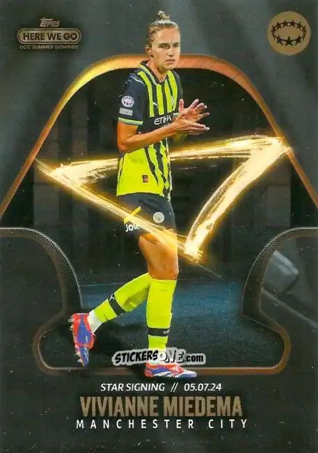 Cromo Vivianne Miedema - Here We Go UCC Summer Signings by Fabrizio Romano 2024-2025
 n. 78 - Topps