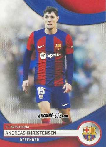 Figurina Andreas Christensen - FC Barcelona 2023-2024 Team Set
 n. 4 - Topps