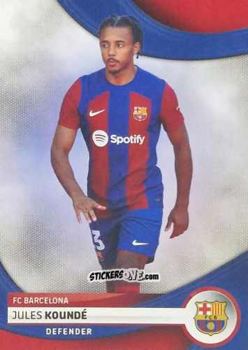 Figurina Jules Koundé - FC Barcelona 2023-2024 Team Set
 n. 6 - Topps
