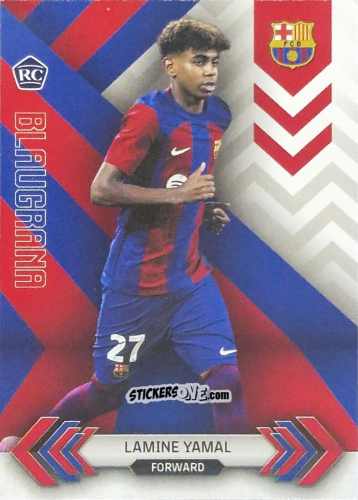 Sticker Lamine Yamal - FC Barcelona 2023-2024 Team Set
 n. BL-1 - Topps