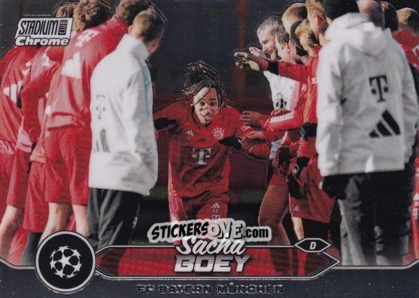 Sticker Sacha Boey - Stadium Club Chrome UEFA Club Competitions 2023-2024
 n. 15 - Topps