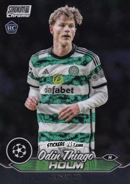 Sticker Odin Thiago Holm - Stadium Club Chrome UEFA Club Competitions 2023-2024
 n. 50 - Topps