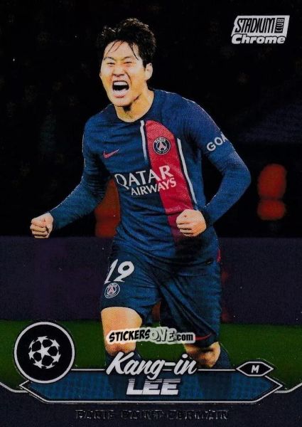 Sticker Kang-in Lee - Stadium Club Chrome UEFA Club Competitions 2023-2024
 n. 51 - Topps