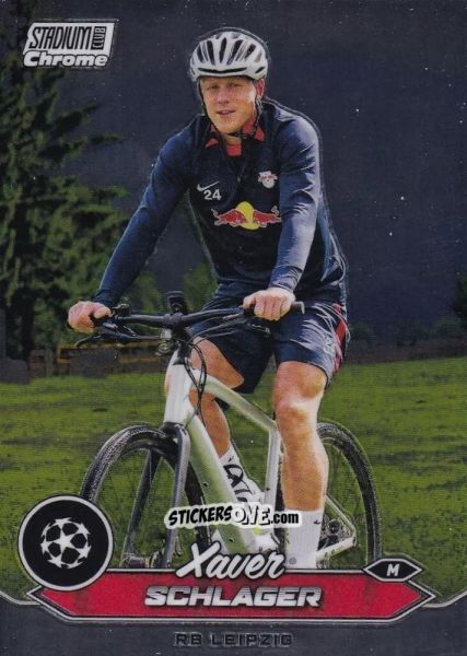 Cromo Xaver Schlager - Stadium Club Chrome UEFA Club Competitions 2023-2024
 n. 56 - Topps