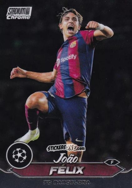 Sticker Joao Felix - Stadium Club Chrome UEFA Club Competitions 2023-2024
 n. 57 - Topps
