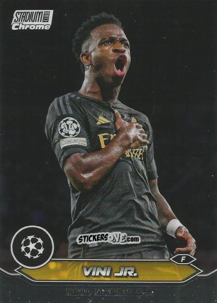 Sticker Vini Jr. - Stadium Club Chrome UEFA Club Competitions 2023-2024
 n. 71 - Topps