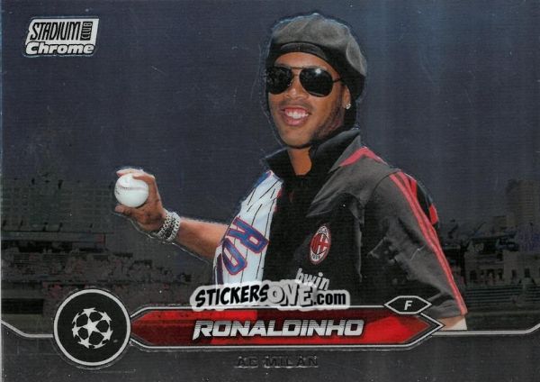 Cromo Ronaldinho - Stadium Club Chrome UEFA Club Competitions 2023-2024
 n. 80 - Topps