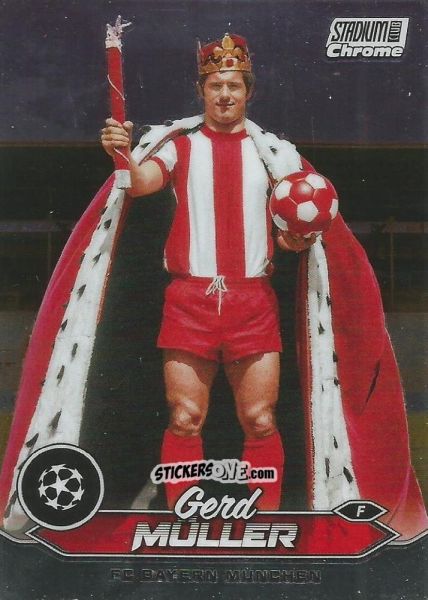 Cromo Gerd Muller - Stadium Club Chrome UEFA Club Competitions 2023-2024
 n. 99 - Topps
