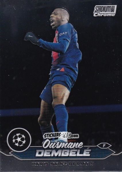 Cromo Ousmane Dembele - Stadium Club Chrome UEFA Club Competitions 2023-2024
 n. 100 - Topps