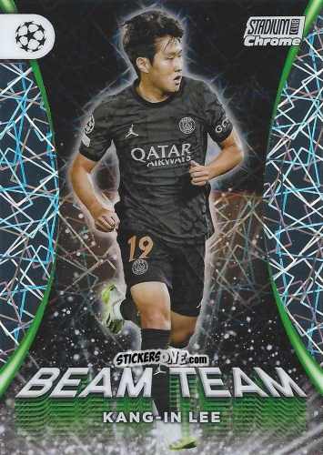 Figurina Kang-in Lee - Stadium Club Chrome UEFA Club Competitions 2023-2024
 n. BT-KIL - Topps