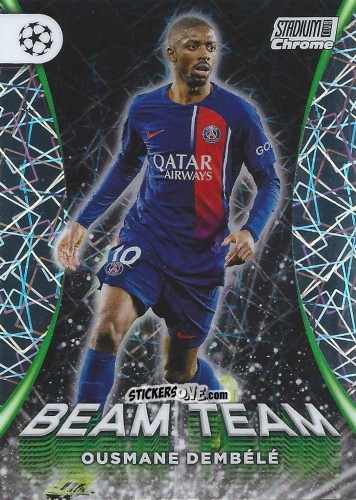 Sticker Ousmane Dembele - Stadium Club Chrome UEFA Club Competitions 2023-2024
 n. BT-OD - Topps
