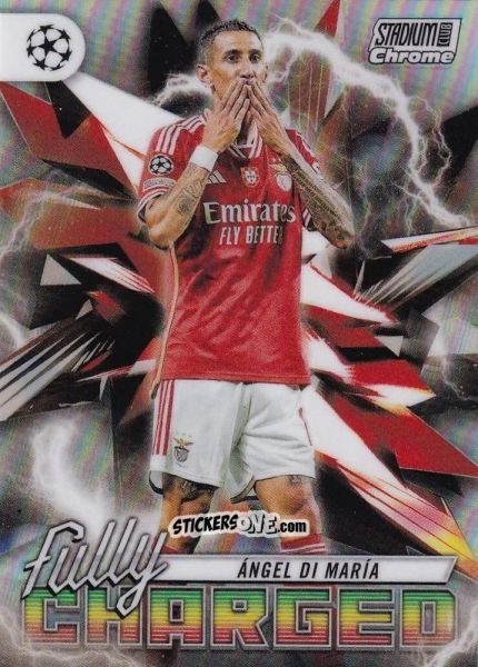 Sticker Angel Di Maria - Stadium Club Chrome UEFA Club Competitions 2023-2024
 n. FC-ADM - Topps