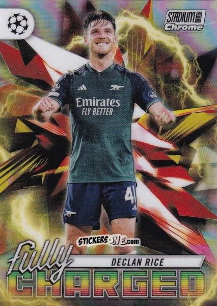 Sticker Declan Rice - Stadium Club Chrome UEFA Club Competitions 2023-2024
 n. FC-DR - Topps