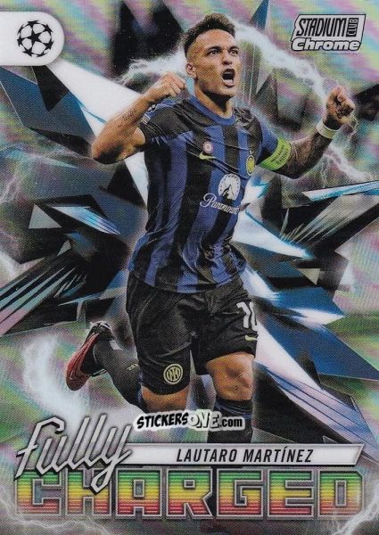 Sticker Lautaro Martinez - Stadium Club Chrome UEFA Club Competitions 2023-2024
 n. FC-LM - Topps