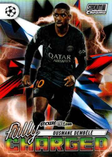 Sticker Ousmane Dembele - Stadium Club Chrome UEFA Club Competitions 2023-2024
 n. FC-OD - Topps