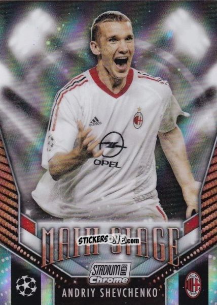 Cromo Andriy Shevchenko - Stadium Club Chrome UEFA Club Competitions 2023-2024
 n. MS-AS - Topps