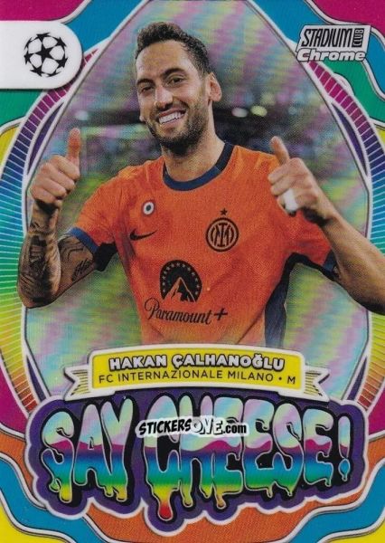 Sticker Hakan calhanoglu - Stadium Club Chrome UEFA Club Competitions 2023-2024
 n. SC-HC - Topps