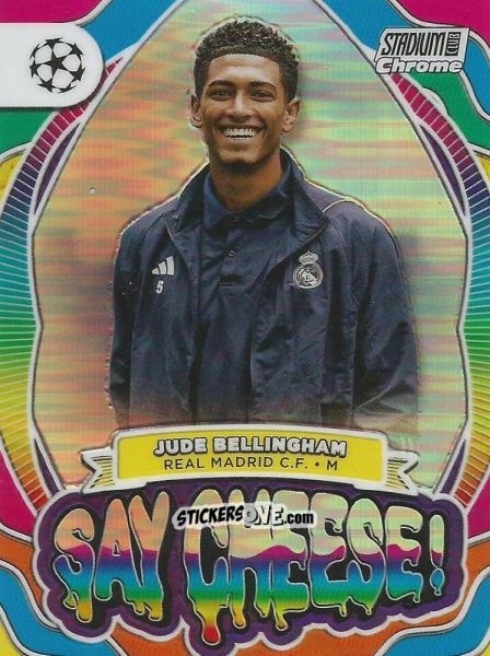 Sticker Jude Bellingham - Stadium Club Chrome UEFA Club Competitions 2023-2024
 n. SC-JB - Topps
