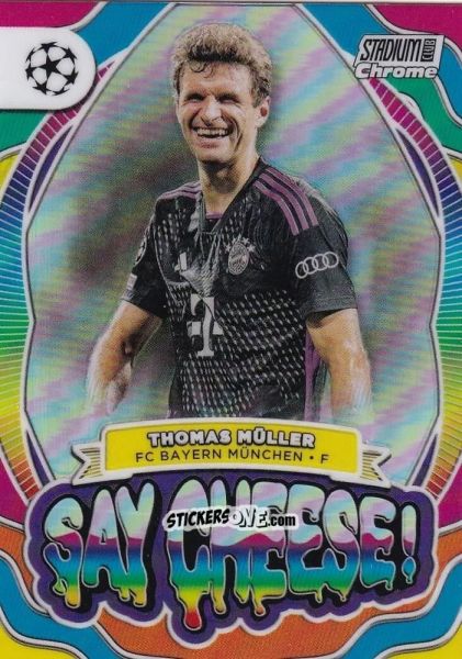 Sticker Thomas Muller - Stadium Club Chrome UEFA Club Competitions 2023-2024
 n. SC-TM - Topps