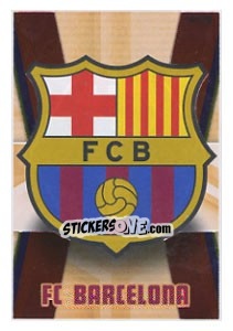 Sticker Escudo - Fc Barcelona 2013-2014 n. 1 - Panini