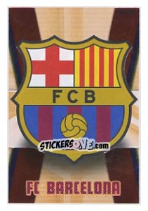 Cromo Escudo - Fc Barcelona 2013-2014 - Panini