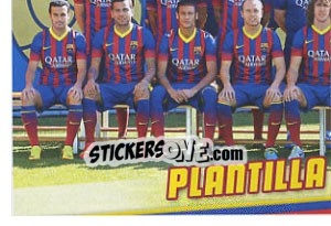 Sticker Team shot - Fc Barcelona 2013-2014 - Panini