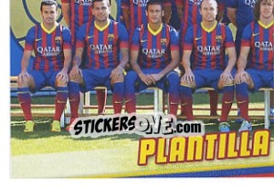 Figurina Team shot - Fc Barcelona 2013-2014 - Panini