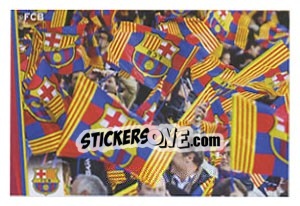 Sticker Aficion - Fc Barcelona 2013-2014 n. 9 - Panini