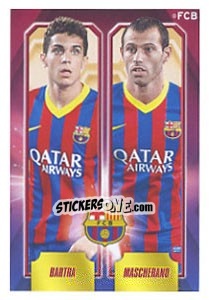 Cromo Bartra / Javier Mascherano