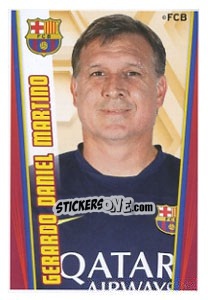 Sticker Gerardo Daniel Martino - Fc Barcelona 2013-2014 n. 33 - Panini