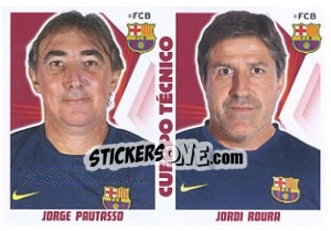Sticker Pautasso / Roura - Fc Barcelona 2013-2014 n. 35 - Panini