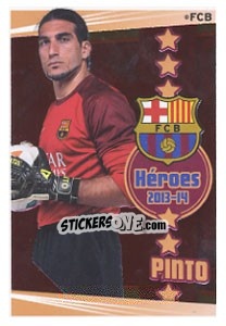 Cromo Pinto - Fc Barcelona 2013-2014 - Panini