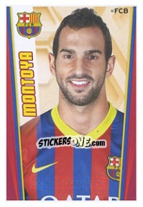 Sticker Montoya - Fc Barcelona 2013-2014 - Panini