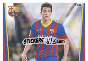 Sticker Bartra in action - Fc Barcelona 2013-2014 n. 73 - Panini