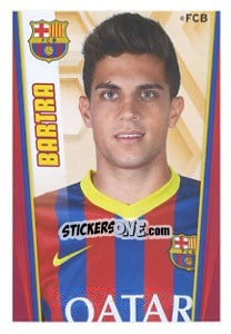 Sticker Bartra - Fc Barcelona 2013-2014 n. 75 - Panini