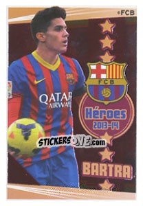 Sticker Bartra - Fc Barcelona 2013-2014 n. 77 - Panini