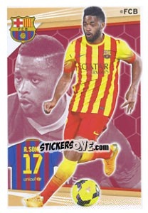 Cromo Alex Song - Fc Barcelona 2013-2014 - Panini