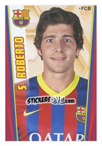 Sticker S. Roberto - Fc Barcelona 2013-2014 n. 117 - Panini