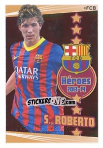 Sticker S. Roberto - Fc Barcelona 2013-2014 - Panini