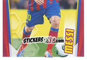 Sticker Messi in action - Fc Barcelona 2013-2014 n. 140 - Panini