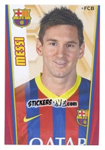 Figurina Messi - Fc Barcelona 2013-2014 - Panini