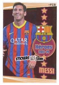 Figurina Messi - Fc Barcelona 2013-2014 - Panini