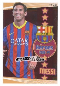 Sticker Messi - Fc Barcelona 2013-2014 n. 143 - Panini