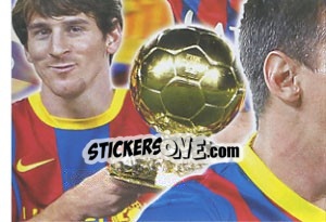 Sticker Messi, corazόn blaugrana - Fc Barcelona 2013-2014 - Panini