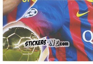 Sticker Messi, corazόn blaugrana - Fc Barcelona 2013-2014 - Panini