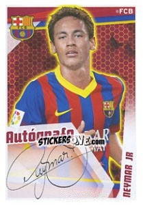 Sticker Neymar Jr (Autografo) - Fc Barcelona 2013-2014 n. 154 - Panini