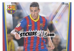 Sticker Tello in action - Fc Barcelona 2013-2014 n. 157 - Panini
